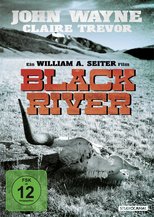 Plakat von "Der Mann vom schwarzen Fluß"