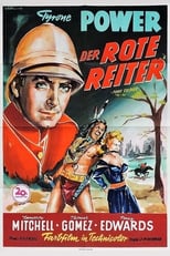Plakat von "Der rote Reiter"