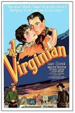 Plakat von "Der Mann aus Virginia"